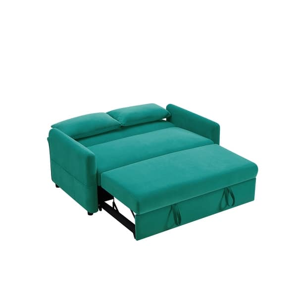 Convertible Leisure Love Sofa with Adjustable 3Stage Backrest for