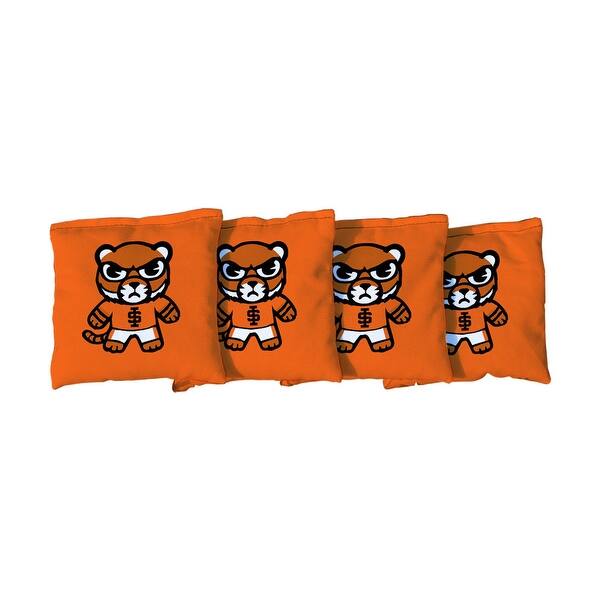 slide 2 of 3, Idaho State University Bengals Tokyodachi Orange Cornhole Bags All-Weather Resin Filled