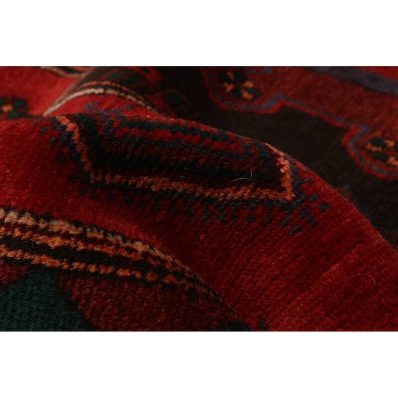 ECARPETGALLERY Hand-knotted Konya Anatolian Red Wool Rug - 5'0 x 14'3