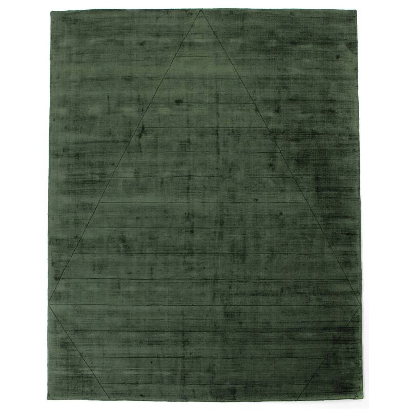 Kim Hand Carved Rug-Juniper Green-5'x8' - 8'x10'