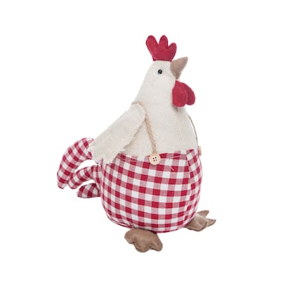 Chicken Doorstop - 10.23" x 5.90" x 10.23"