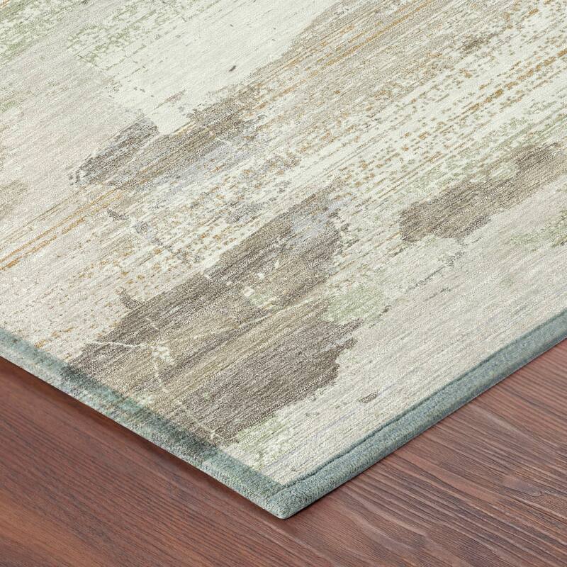 Machine Washable Indoor/ Outdoor Chic Veta Chantille Rug