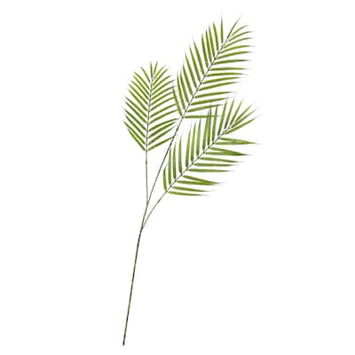 Set of 6 Artificial Palm Leaf Stem Plant Greenery Foliage Spray Branch 33in - 33" L x 12" W x 0.5" DP