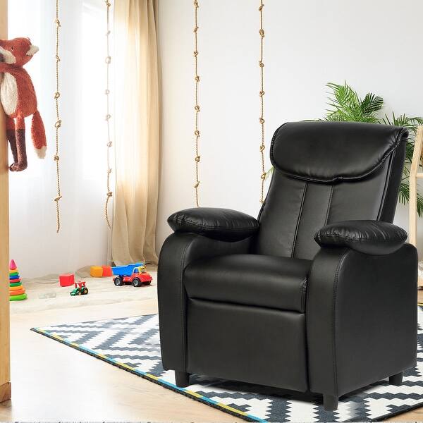 Shop Costway Kid Recliner Sofa Armrest Chair Couch Children Living