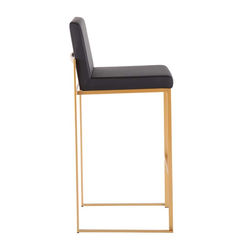 Silver Orchid Forrest High Back Bar Stool - Set of 2