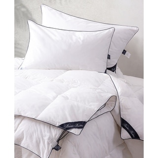 Brooks Brothers Goose Down / Feather Pillow - White