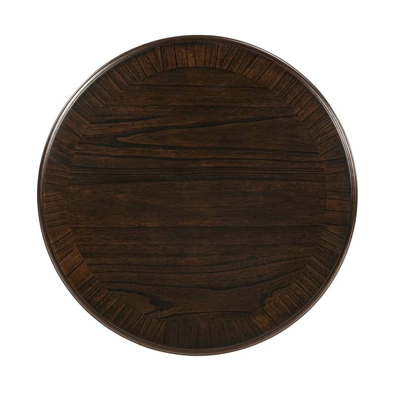 Oval Coffee Table & Round End Tables Set of 3, Retro Wood Table Sets with X-shaped Structure Base and Non-slip Foot Pads