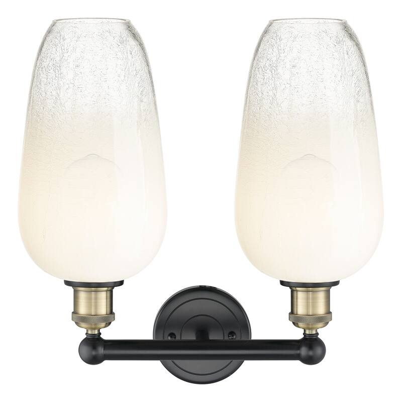 Innovations Lighting Endless Possibilities Edison - Brookhaven Flute - 2 Light 16" Bath Vanity Light