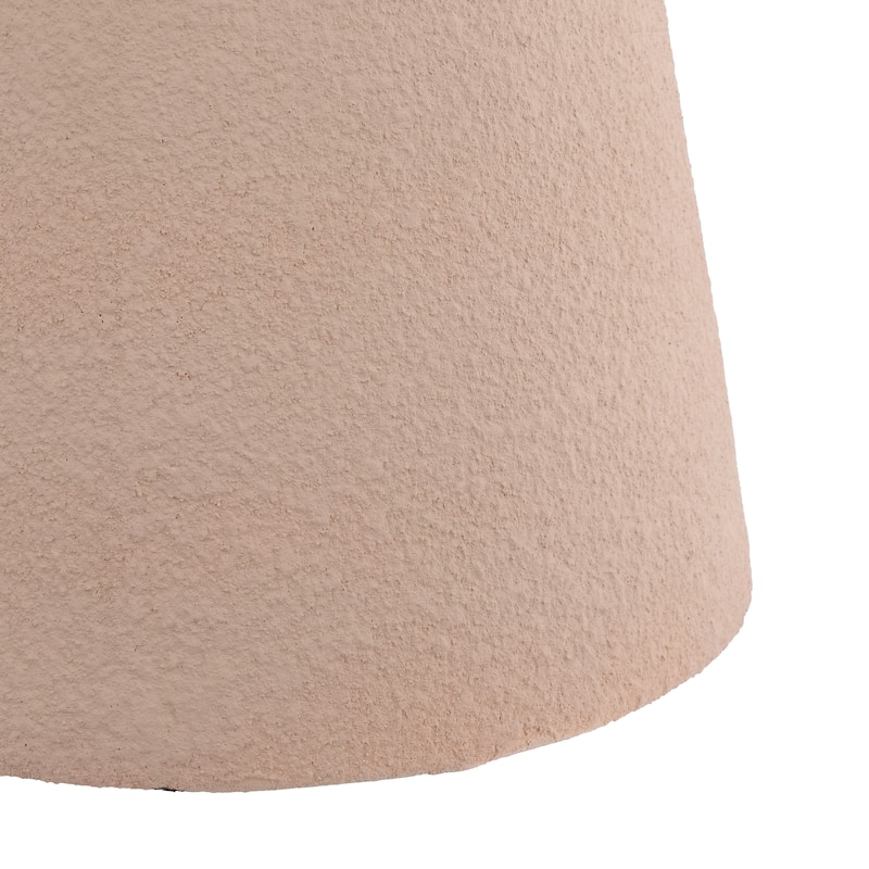 Brady 18" Minimalist Modern Drum Accent Table Pedestal, by JONATHAN Y
