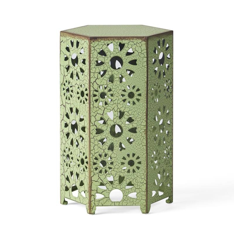 Eliana Outdoor 12-inch and 14-inch Nested Side Table Set by Christopher Knight Home