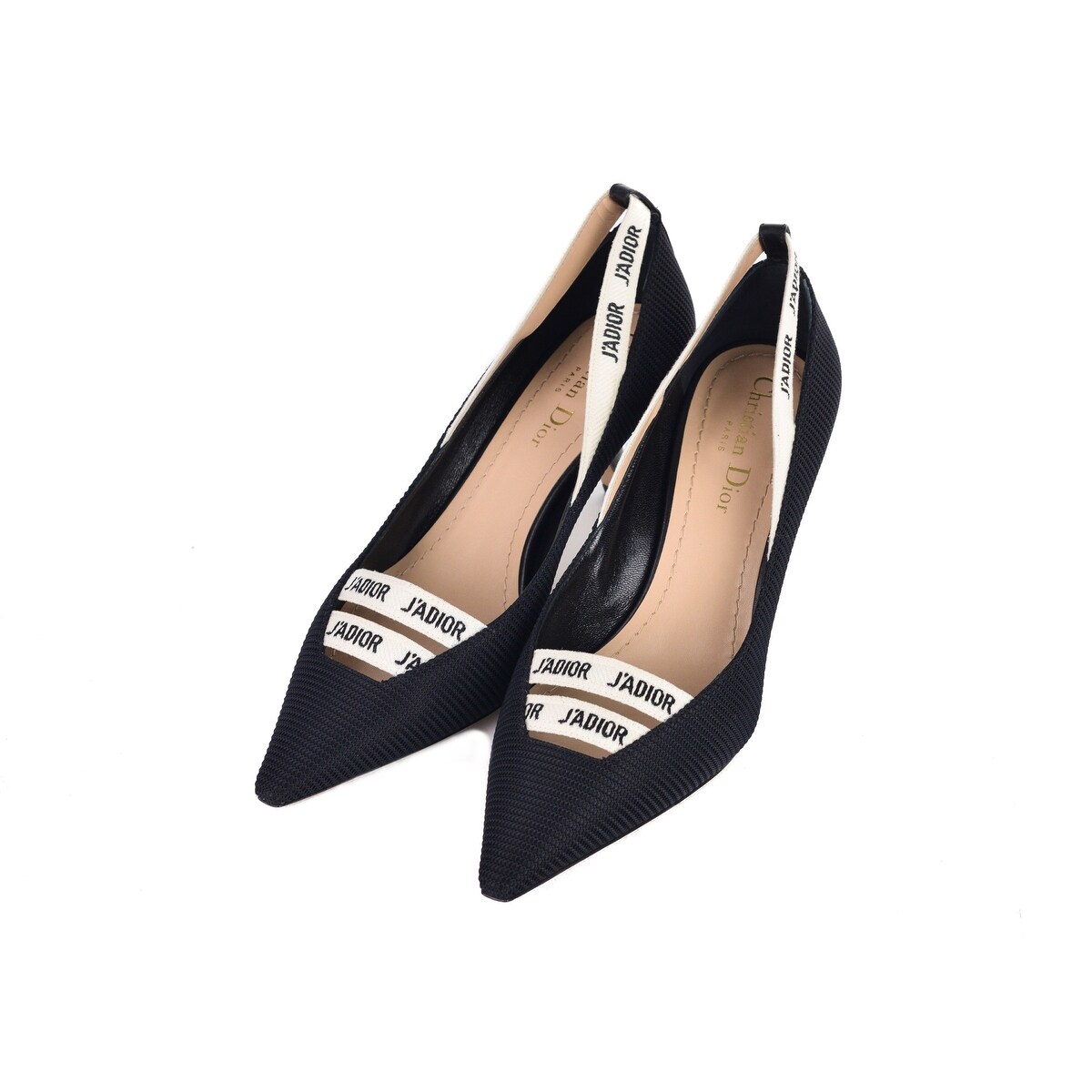 dior ribbon heels