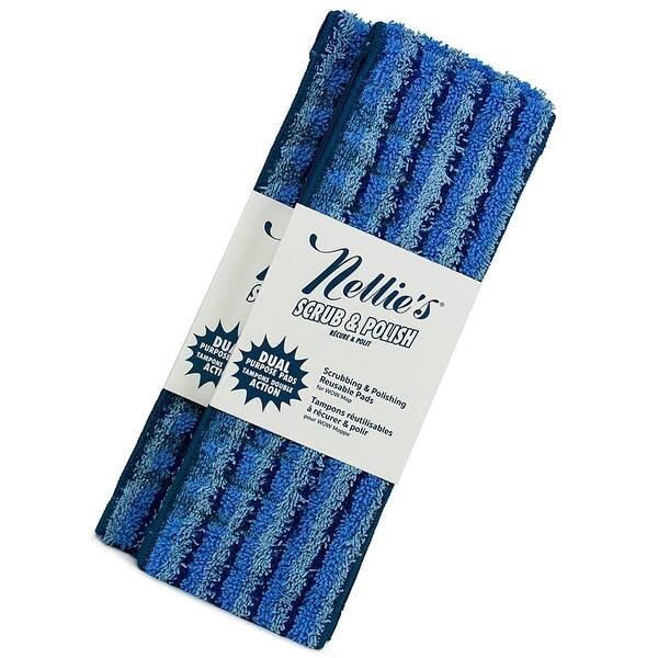 Nellie's Wow Mop Blue Wet Cleaning Replacement Pads Bed Bath & Beyond
