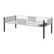 preview thumbnail 12 of 16, Twin Metal Triple Bunk Bed with Vent Board,Separatable into Three Beds