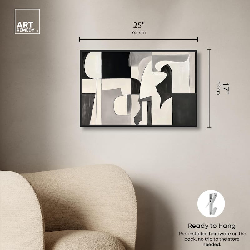 Shadow Play II Canvas by Art Remedy