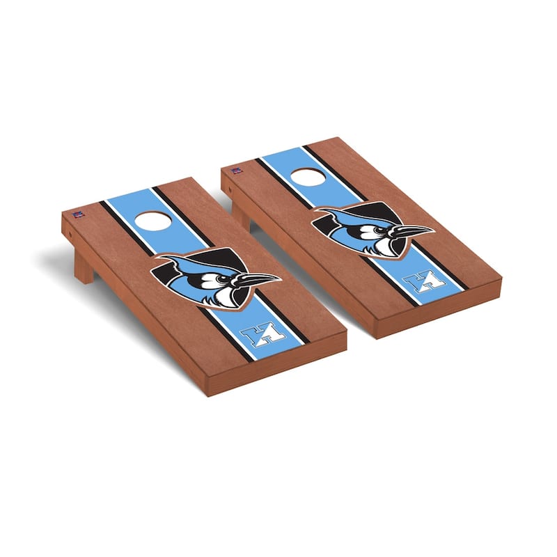 Johns Hopkins Blue Jays Rosewood Cornhole Board Set