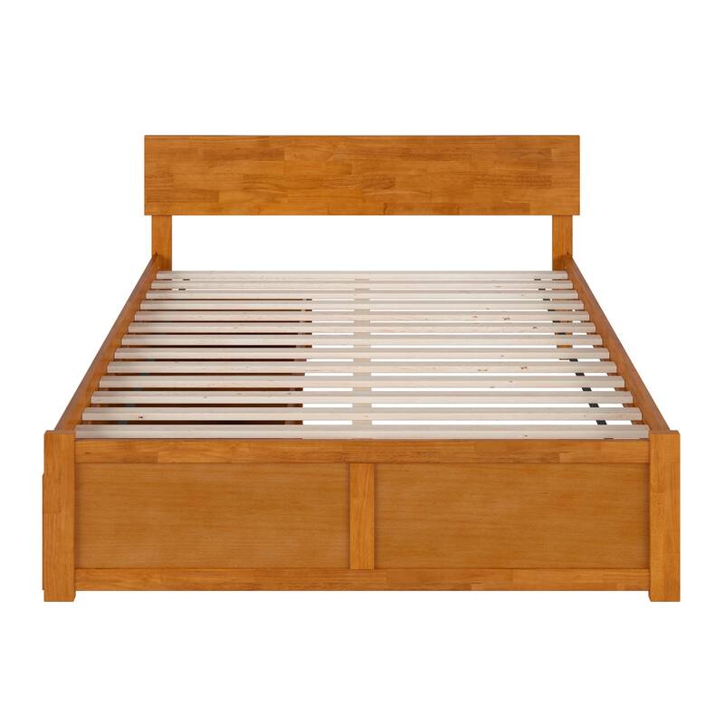 Orlando Platform Bed with Footboard and Storage Drawers