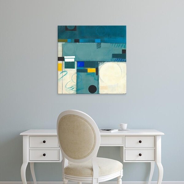 Easy Art Prints Deborah T. Colter's 'Calypso Blue III' Premium Canvas Art