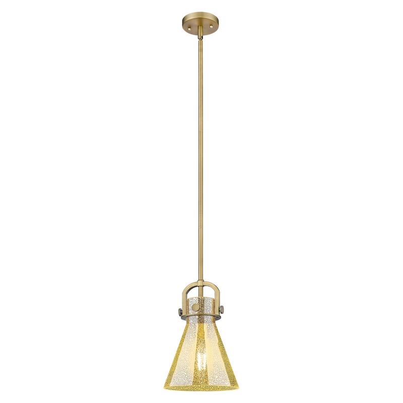 Innovations Lighting 410-1SS-G411-8ME Newton Cone 8" Wide Arched-Frame