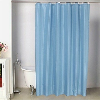 Lights Fence Waterproof Bathroom Polyester Shower Curtain Liner Water Resistant