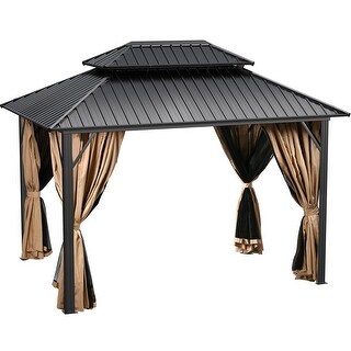 Canopy Gazebo withCurtains - Bed Bath & Beyond - 36977643