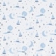 preview thumbnail 4 of 4, Lambs & Ivy Little Skipper Cotton Nautical Sailboat Fitted Crib/Toddler Sheet - Crib