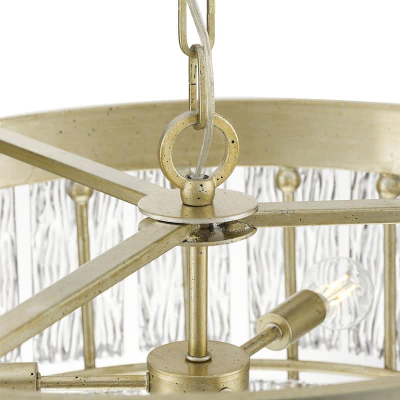 Progress Lighting P400367 Chevall 6 Light 25" Wide Ring Chandelier