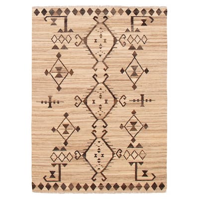 Sivas Tan Kilim 5'8" x 8'0" - 5'8 x 8'0