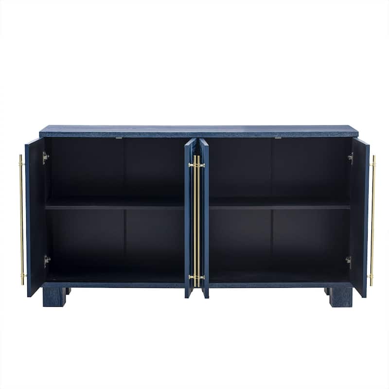 Wood Traditional Style Sideboard