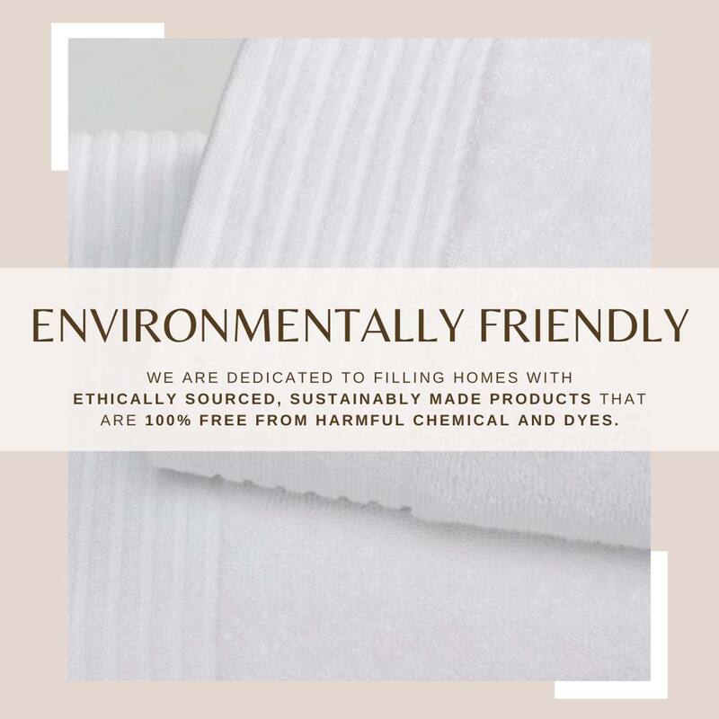 Linery & Co. 100% Featherspun Cotton Quick-Dry Bath Towel