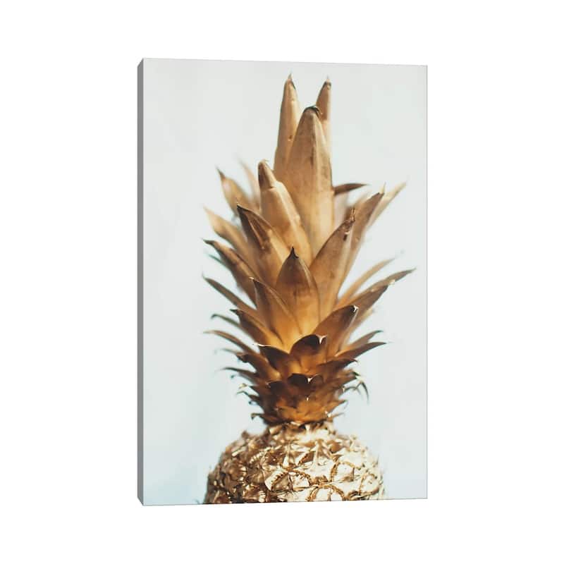 iCanvas "The Gold Pineapple" by Chelsea Victoria Canvas Print