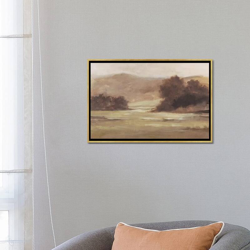iCanvas "Muted Landscape I" by Ethan Harper Framed Canvas Print