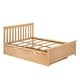 preview thumbnail 54 of 62, Max and Lily Slat Headboard Full Bed with Trundle