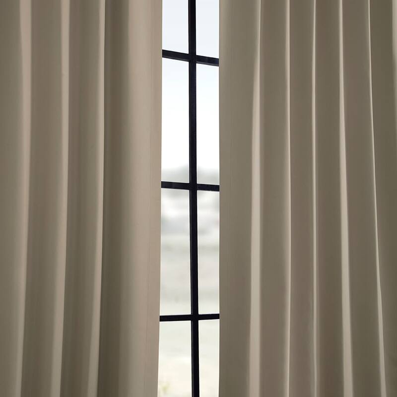 Exclusive Fabrics Room Darkening 108-inch Curtain Panel Pair