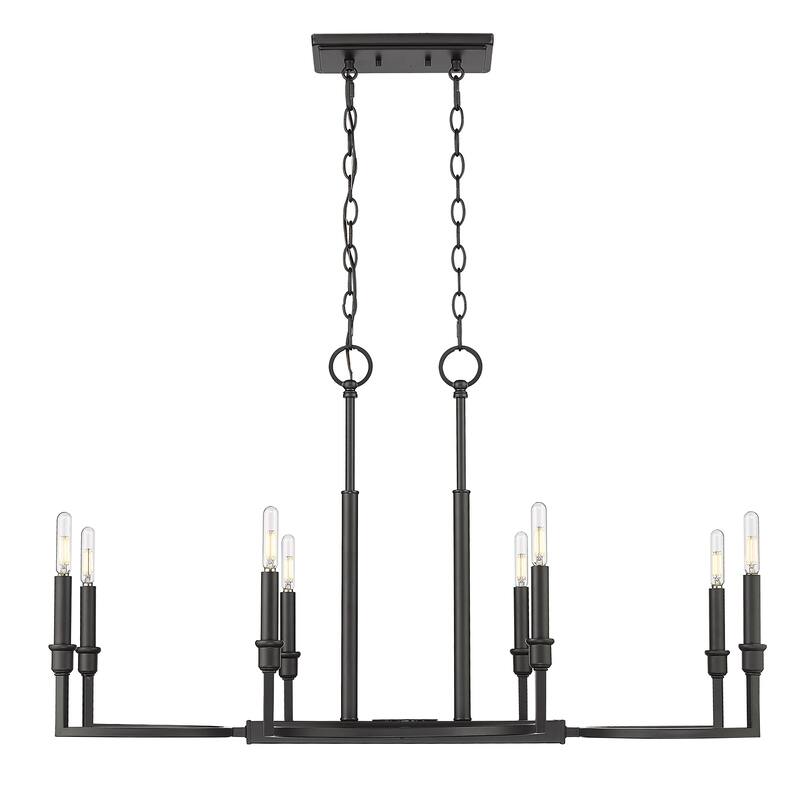 Ellyn Linear Pendant - Matte Black