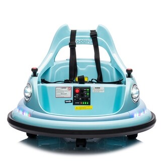 Ultimate Safety and Control: Kids' Car with Omni-directional Wheels and 5-Point Harness