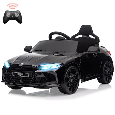 12V Ride On Toy Car Licensed BMW M4 for Kids 37-83 Months