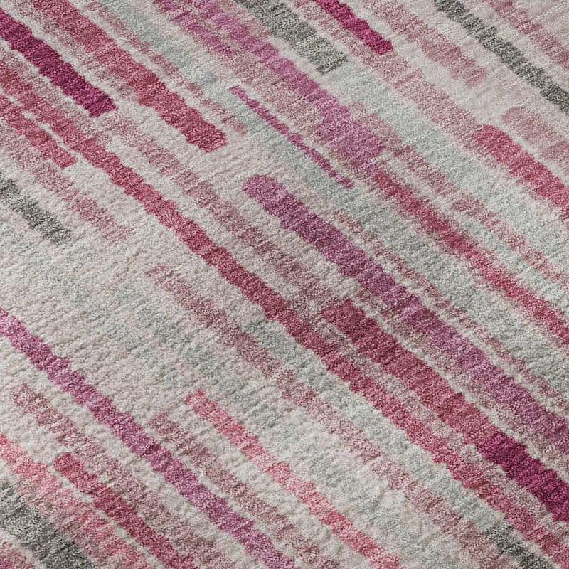 Premium Washable Super Soft Stripe Stack Mayfield Rug