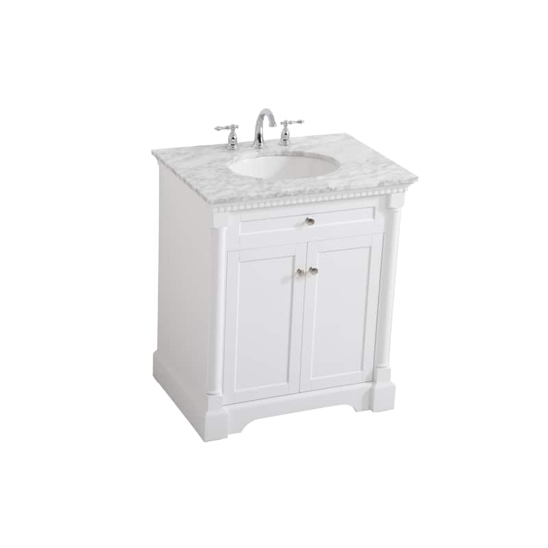 Petal 24 - 30 Inch Single Bathroom Vanity