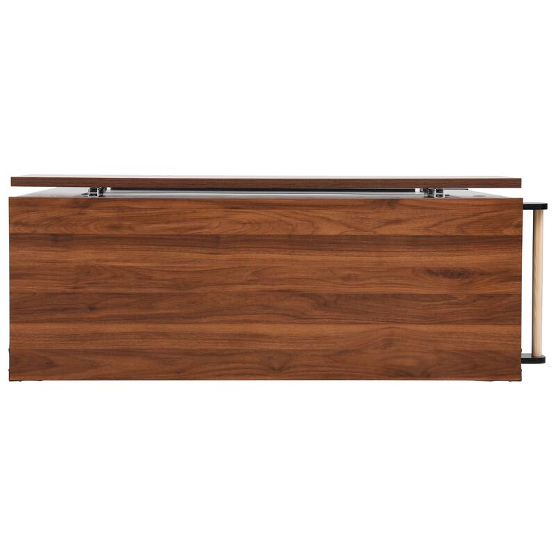 53 Inch Farmhouse Kitchen Island with 2 Glass Doors, 3 Drawers, and Power Outlet