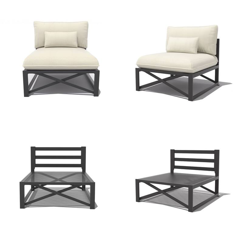 Simon 7pc Multi-Chair Seating Set