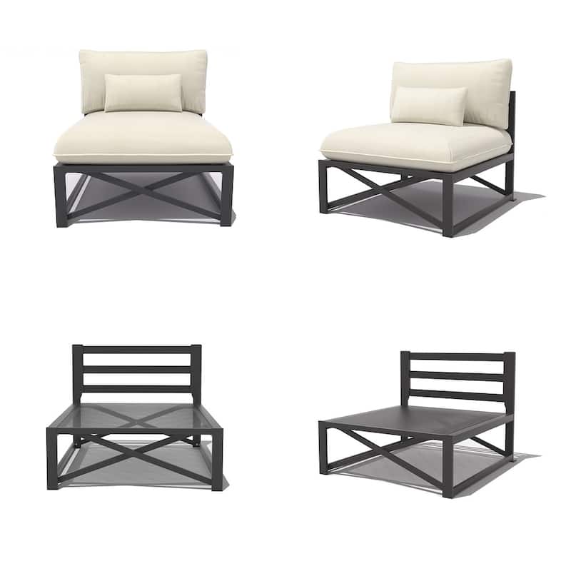 Simon Armless Chair