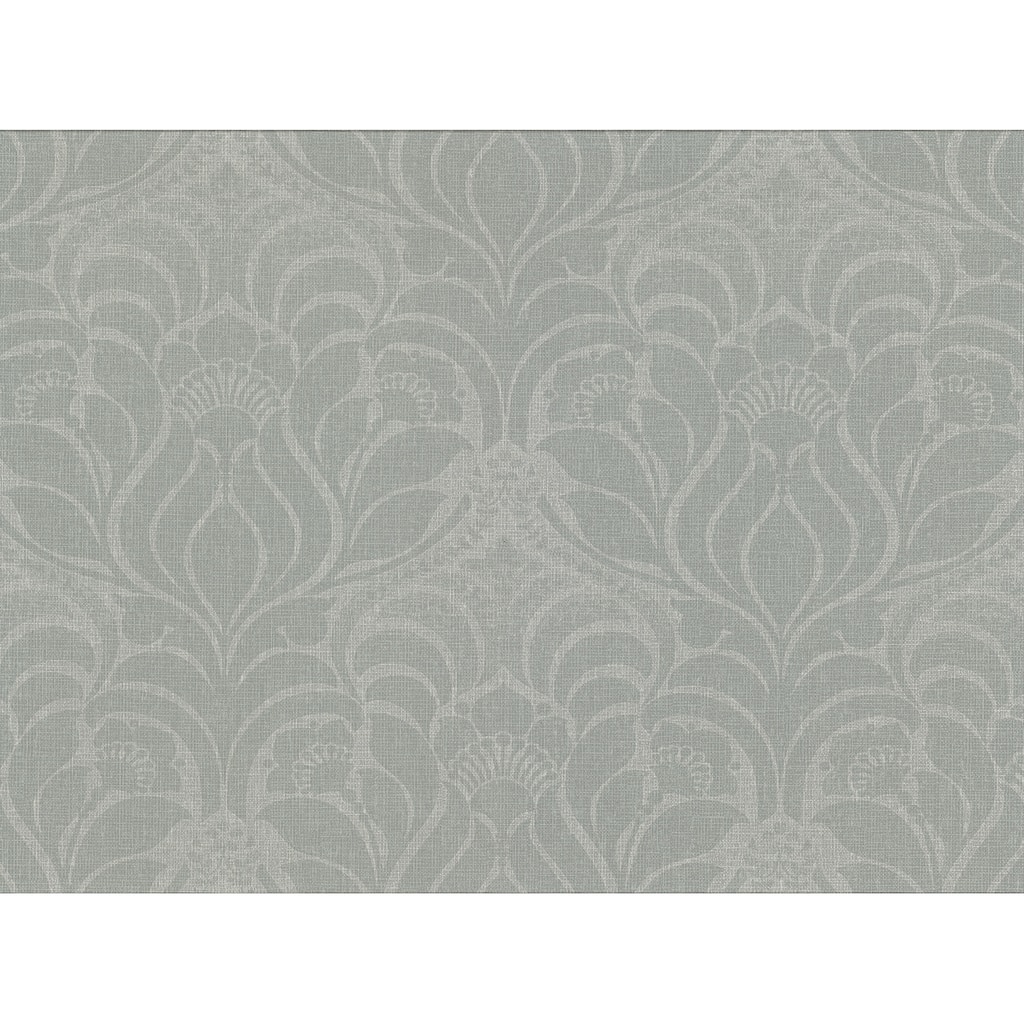 Sandor Sage Damask Wallpaper