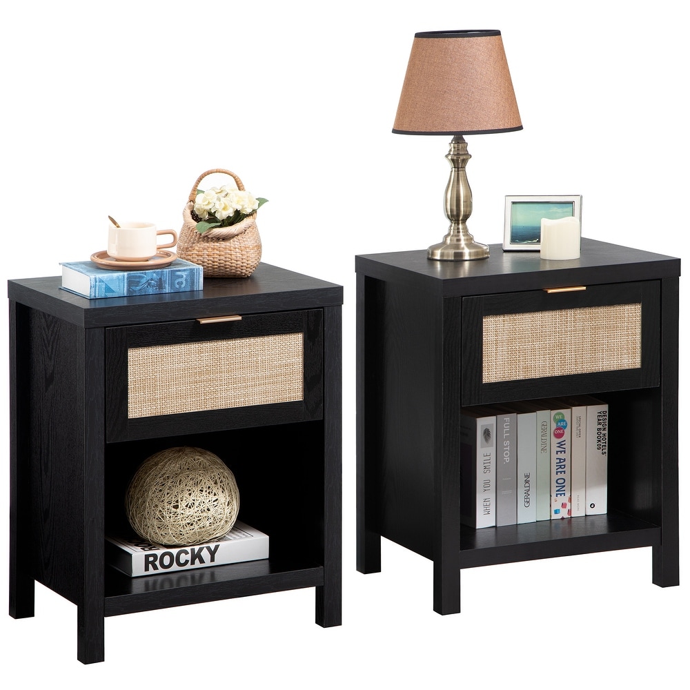 Black nightstand under $50 hotsell