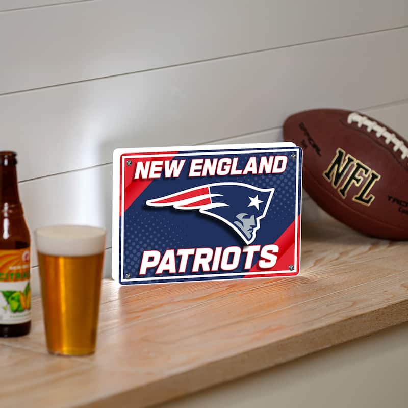 New England Patriots LED Lighted Sign
