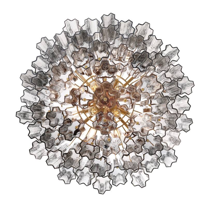 Crystorama Lighting Group ADD-312-SM Addis 12 Light 27" Wide