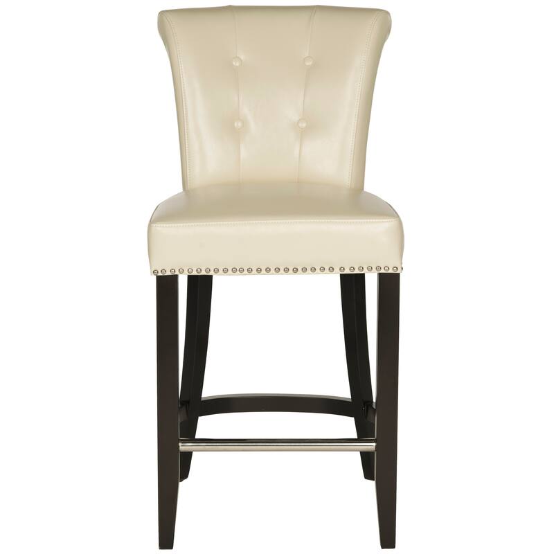 SAFAVIEH Deedee Charcoal Ring Counter Stool - 19.6" x 24.2" x 39.8" - 20Wx24Dx40H