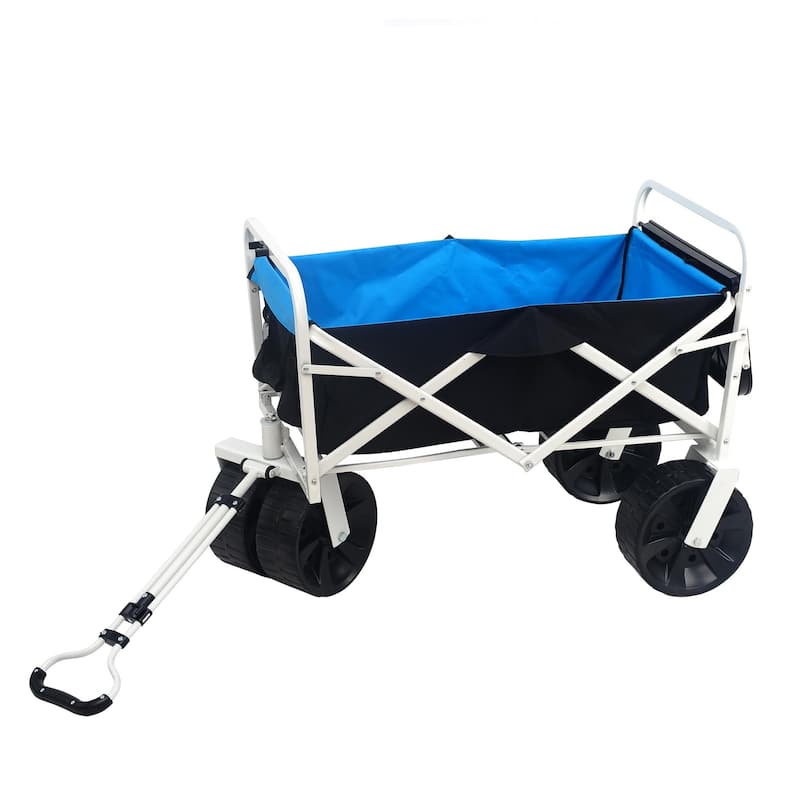 Modern Folding Wagon, Garden Shopping Beach Cart