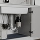 preview thumbnail 3 of 8, 1/3 HP Continuous Feed Garbage Disposal for Kitchen Sinks with Power Cord and Accessories Included - Black and Grey