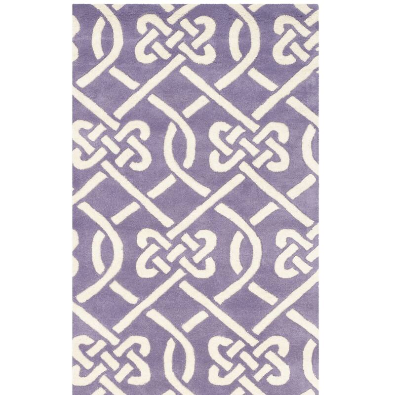 SAFAVIEH Handmade Chatham Fatma Modern Wool Rug