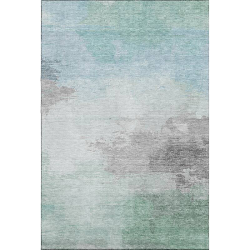 Premium Washable Super Soft Abstract Ombre Mayfield Rug